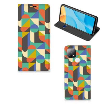 OPPO A15 | Hoesje met Magneet | Funky Retro