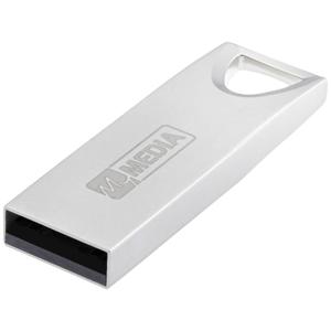 MyMEDIA My Alu USB 2.0 Drive USB-stick 16 GB Zilver 69272 USB 2.0