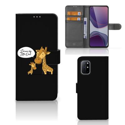 OnePlus 8T Leuk Hoesje Giraffe OnePlus 8T Leuk Hoesje Giraffe