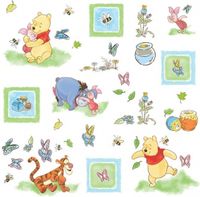 RoomMates muurstickers Winnie the Pooh vinyl 49 stuks - thumbnail
