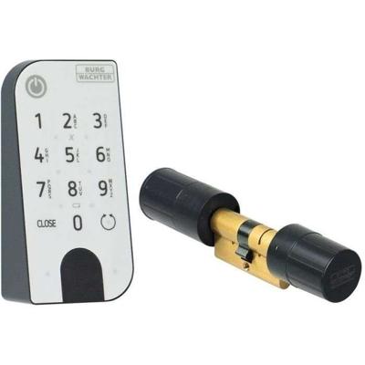 Burg -Wächter Dry -Winger Home 5001 Elektronische cilinder met Pincode Entry Toetsenbord -6 gebruikers