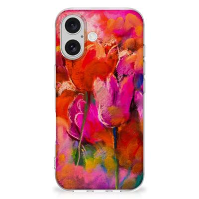 Smartphone hoesje iPhone 16 plus Tulips Smartphone hoesje iPhone 16 plus Tulips