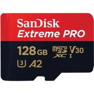 SanDisk Extreme PRO 128GB MicroSDXC Geheugenkaart
