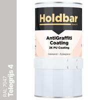 Holdbar Anti Graffiti Coating Telegrijs 4 (RAL 7047) 1 Kg