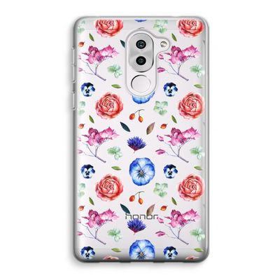 Bloemetjes: Honor 6X Transparant Hoesje