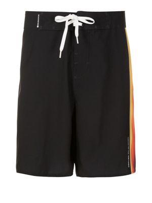 Osklen short de bain Aurora Dark Bermuda - Noir