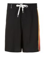 Osklen short de bain Aurora Dark Bermuda - Noir