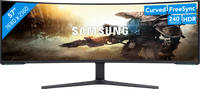 Samsung Odyssey S57CG952NU LED display 144,8 cm (57") 7680 x 2160 Pixels Zwart, Wit - thumbnail