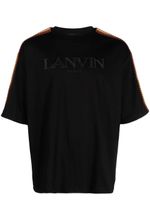 Lanvin t-shirt Curb à ornements en dentelle - Noir