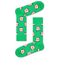 HAPPY SOCKS Happy Socks - Toast Multi Katoen Printjes Unisex