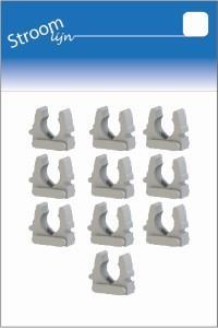 Klembeugel 031 16-22mm grijs JSL 10 stuks - 6613295