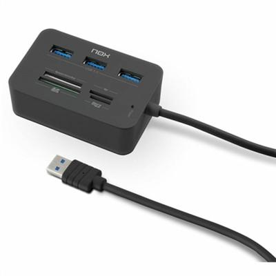 Kaartlezer Extern Nox-Xtreme NXLITERDRONE USB x 3