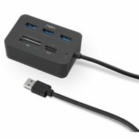 Kaartlezer Extern Nox-Xtreme NXLITERDRONE USB x 3