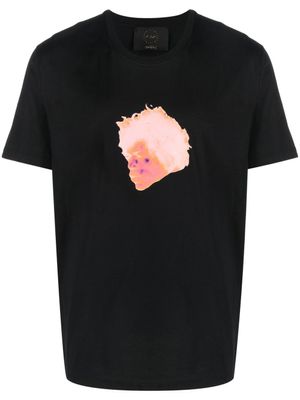 Limitato t-shirt à imprimé graphique - Noir