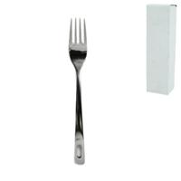 Sola cocktailvork capri zilverkleurig 15,3 cm | 24 stuks