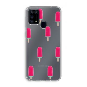 Waterijsje: Samsung Galaxy M31 Transparant Hoesje