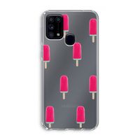 Waterijsje: Samsung Galaxy M31 Transparant Hoesje