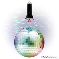PartyFun Lights Disco bal 20cm led multi colour