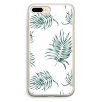 Simple leaves: iPhone 7 Plus Transparant Hoesje