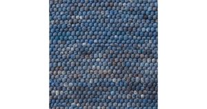 Wollen Vloerkleed Blauw Neon 153 - Perletta-[Afmetingen:200 x 290 cm]-[Afmetingen:200 x 290 cm - (L)]