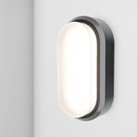 C-Series - LED Plafondlamp zwart ovaal - Wandlamp - Scheepslamp - IP54 - 18 Watt 1830lm - 4000K neutraal wit - voor binnen en buiten