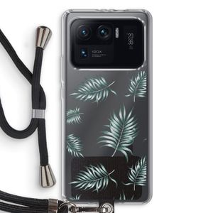 Simple leaves: Xiaomi Mi 11 Ultra Transparant Hoesje met koord