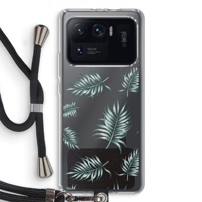 Simple leaves: Xiaomi Mi 11 Ultra Transparant Hoesje met koord