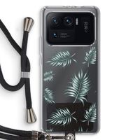 Simple leaves: Xiaomi Mi 11 Ultra Transparant Hoesje met koord