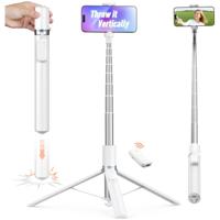 Telesin Auto-Open Selfie Stick 1,8m met Bluetooth Remote