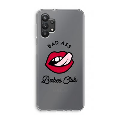 Badass Babes Club: Samsung Galaxy A32 5G Transparant Hoesje