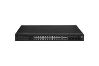 Hilbert 28-Port Industrial Gigabit Smart Lite Switch - 24 x RJ45 - 4 x SFP/RJ45 Combo