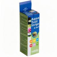 Velda Aqua Teststrips 6 in 1 - Complete Water Analyse voor Vijvers & Aquaria, 50 Stuks