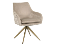 Draai Eetkamerstoel Lisonne Be Trendy Nature / Khaki