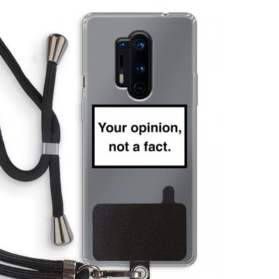 Your opinion: OnePlus 8 Pro Transparant Hoesje met koord