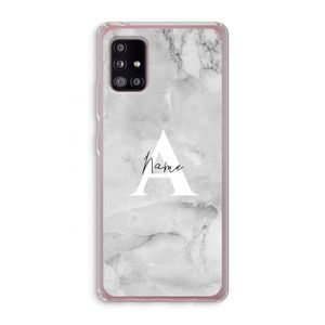 Ivory Marble: Samsung Galaxy A51 5G Transparant Hoesje