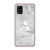 Ivory Marble: Samsung Galaxy A51 5G Transparant Hoesje