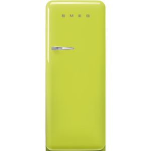 Smeg FAB28RLI5 combi-koelkast Vrijstaand 270 l D Groen