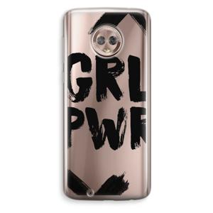 Girl Power #2: Motorola Moto G6 Transparant Hoesje