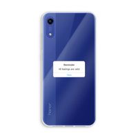 Reminder: Honor Play 8A Transparant Hoesje