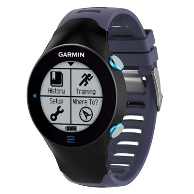Smart Watch silicone polsband horlogeband voor Garmin Forerunner 610 (paars)