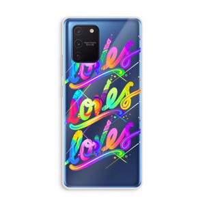 Loves: Samsung Galaxy Note 10 Lite Transparant Hoesje