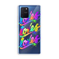 Loves: Samsung Galaxy Note 10 Lite Transparant Hoesje
