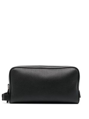 TOM FORD trousse de toilette en cuir grainé - Noir