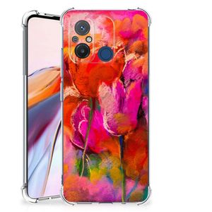 Back Cover Xiaomi Redmi 12C Tulips