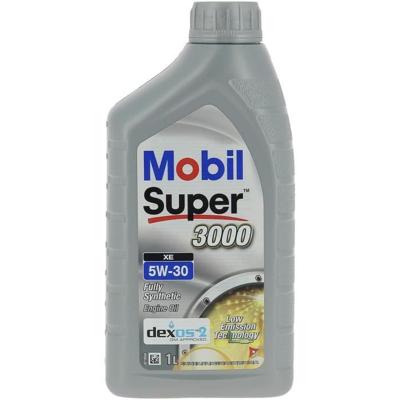 Motoroliecontainer - MOBIL - S3000 5W30 XE - 1 L - 4 seizoenen