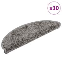 Trapmatten 30 st 56x17x3 cm Grijs Halfrond