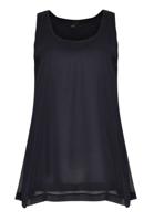 Yoek Singlet flare | Blauw | Maat 38/40