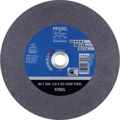 PFERD TOOLS 80 T 300-2,8 K SG CHOP STEEL/32,0 66323071 Doorslijpschijf recht 300 mm 20 stuk(s) Getemperd staal, Staal