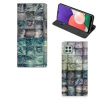 Hippe Standcase Samsung Galaxy A22 5G Spijkerbroeken