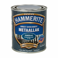 Hammerite Metaallak Hamerslag | D Blauw | H128 | 750ml - 5093395
